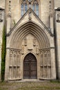 Cathedral entrance monastery Pforta