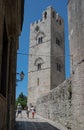Cathedral of Erice, Santa Maria Assunta. Sicily, Italy. Royalty Free Stock Photo