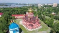 Cathedral of the Exaltation of the Cross and Sorrow Church. Sorrowing convent. City of Nizhny Tagil. Russia