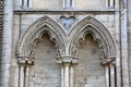 Cathedral Facade in Ely, Cambridgeshire Royalty Free Stock Photo