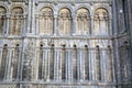 Cathedral Facade in Ely, Cambridgeshire Royalty Free Stock Photo