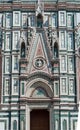 Cathedral of Florence,architectural detail,Italy Royalty Free Stock Photo