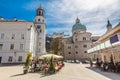 Cathedral,Fortress And Glockenspiel-Salzburg