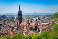 Cathedral in Freiburg Royalty Free Stock Photo