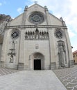 Cathedral in Gemona del Friuli in Northern Italy. The Church was Royalty Free Stock Photo