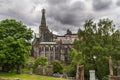 The Cathedral of Glasgow seen from Necropolis, Scotland UK. Royalty Free Stock Photo