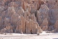 Cathedral Gorge State Park, Nevada Royalty Free Stock Photo