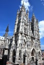 Cathedral in Gothic Style in Quito