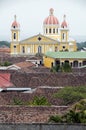 The cathedral of granada nicaragua Royalty Free Stock Photo