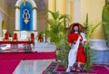 The Cathedral of Granada in Nicaragua Royalty Free Stock Photo