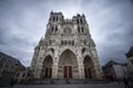 Cathedral and Gray Sky