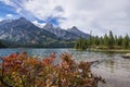 Cathedral Group viewed across Jenny Lake