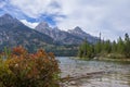 Cathedral Group viewed across Jenny Lake