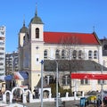 The Cathedral of the Holy Apostles Peter and Paul. Minsk, Belarus Royalty Free Stock Photo