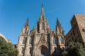 Cathedral of the Holy Cross and Saint Eulalia In Barcelona