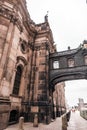 The Cathedral of the Holy Trinity, Katolische Hofkirche in the old town of Dresden, Germany Royalty Free Stock Photo