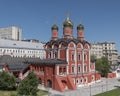 Cathedral Of The Icon of Our Lady of the Sign and Campanile of the former Znamensky monastery Moscow, Russia