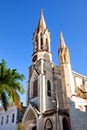 Cathedral Iglesia de Nuestra Corazon de Sagrado Jesus. Royalty Free Stock Photo