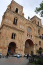 cathedral of the Immaculate Conception view Cuenca Ecuador