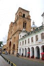cathedral of the Immaculate Conception view Cuenca Ecuador