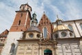 Cathedral inside Wawel royal castle, Krakow, Poland Royalty Free Stock Photo