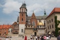 Cathedral inside Wawel royal castle, Krakow, Poland Royalty Free Stock Photo