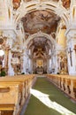 Cathedral interior in Innsbruck Austria