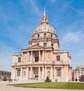 The Cathedral of Invalids, Paris Royalty Free Stock Photo