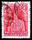 Cathedral of Kassa, Church in Hungary serie, circa 1943