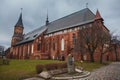 Cathedral of Koenigsberg on the Kneiphof island now Russia, Kaliningrad Royalty Free Stock Photo