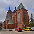 Cathedral in Koszalin Royalty Free Stock Photo