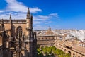 Cathedral La Giralda at Sevilla Spain