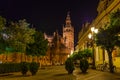 Cathedral La Giralda at Sevilla Spain