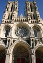 Cathedral in Laon (France) Royalty Free Stock Photo
