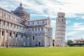 Cathedral and Leaning Tower of Pisa in Italy Royalty Free Stock Photo
