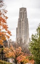 Pittsburgh University Cathedral of Learning Royalty Free Stock Photo
