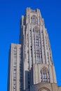 Cathedral of Learning at the University of Pittsburgh Royalty Free Stock Photo