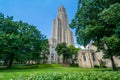 The Cathedral of Learning at the University of Pittsburgh, in Pittsburgh, Pennsylvania Royalty Free Stock Photo