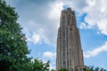 The Cathedral of Learning at the University of Pittsburgh, in Pittsburgh, Pennsylvania Royalty Free Stock Photo