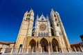 Cathedral of Leon, Spain Royalty Free Stock Photo