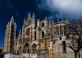 Cathedral of Leon. Spain Royalty Free Stock Photo