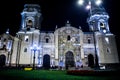 Cathedral of Lima in the main square Royalty Free Stock Photo
