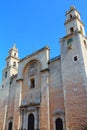 Cathedral of the merida city in yucatan, Mexico VII Royalty Free Stock Photo