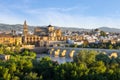 Cathedral, Mezquita and Roman bridge, CÃÂ³rdoba, Spain