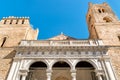 The Cathedral of Monreale facade, Sicily, Italy Royalty Free Stock Photo