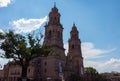 Cathedral of Morelia Royalty Free Stock Photo