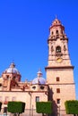 Baroque Cathedral of Morelia in michoacan, mexico II
