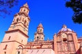 Cathedral of morelia in michoacan, mexico VIII Royalty Free Stock Photo