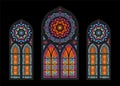 Cathedral Mosaic Windows Background