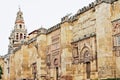 The Cathedral Mosque Walls in Cordoba, Spain